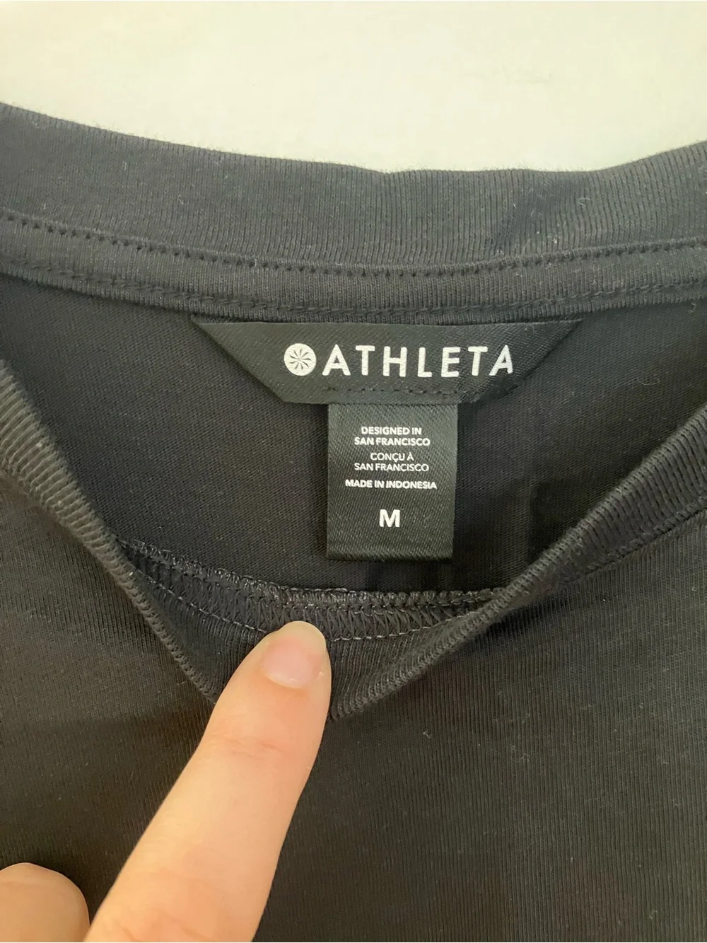 Athleta Women True Cotton Tee